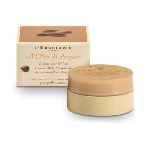 L'Erbolario Arganöl Anti-Ageing Gesichtscreme für reife Haut, 1er Pack (1 x 50 ml)