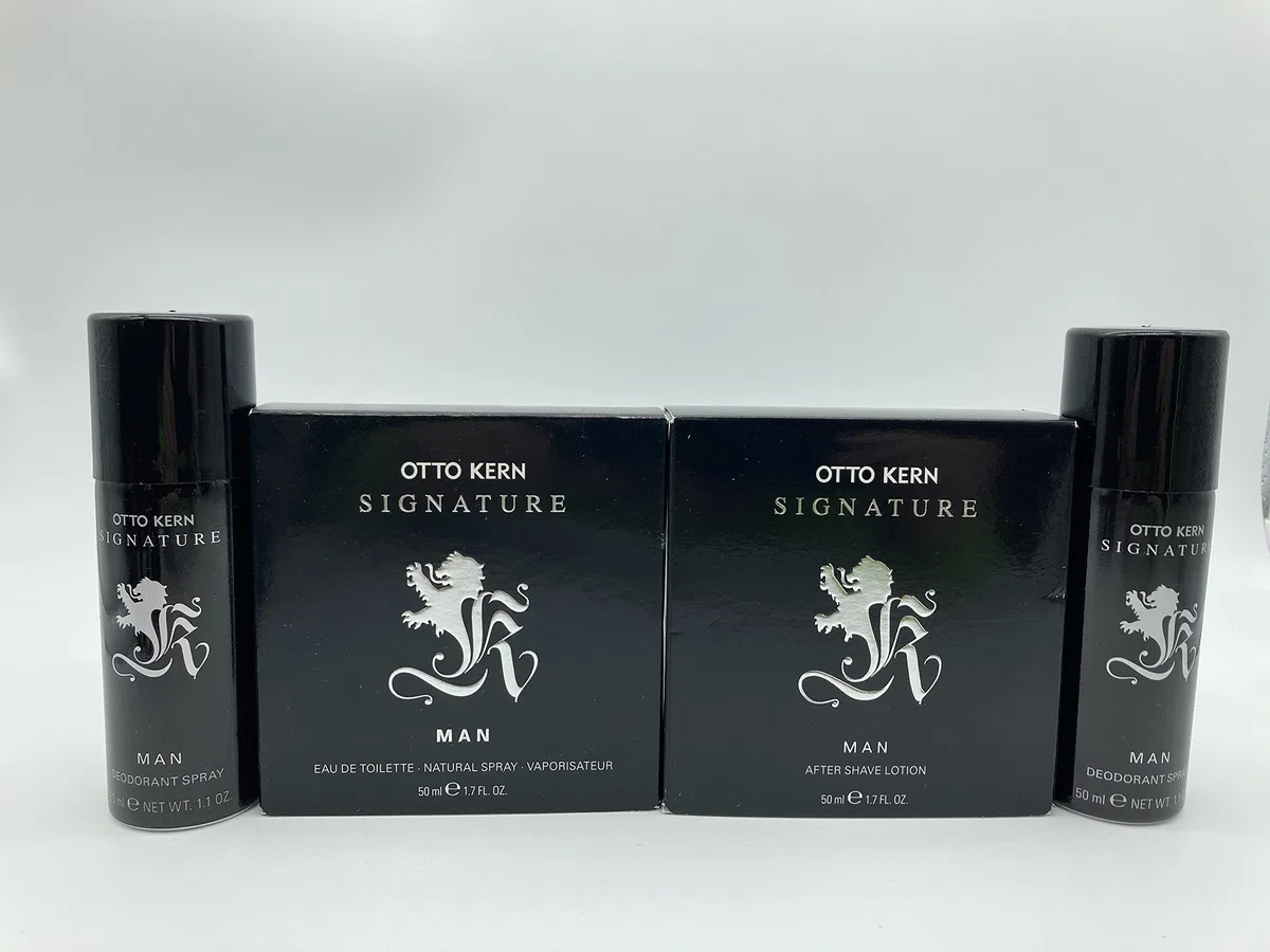 OTTO KERN SIGNATURE MAN 50 ml After Shave + 50 ml Eau de Toilette + 2 x Deo