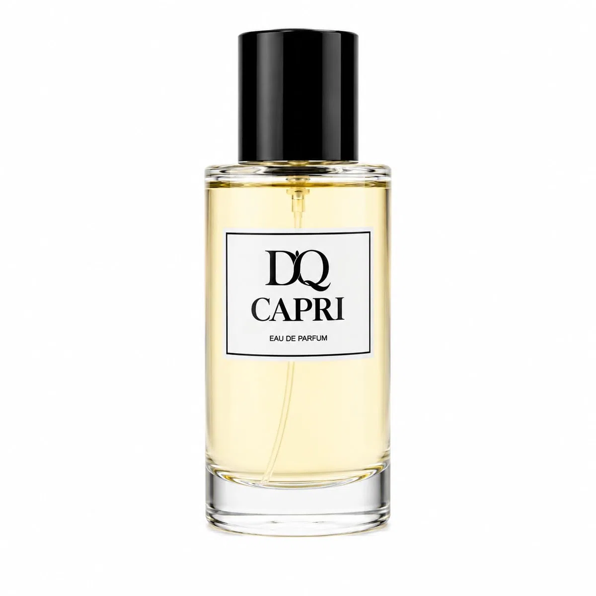 D'QAR Capri Eau de Parfum 50 ml – Frisch-zitrischer Unisex Duft mit italienischer Bergamotte, Neroli und Ingwer – Mediterraner Sommerduft