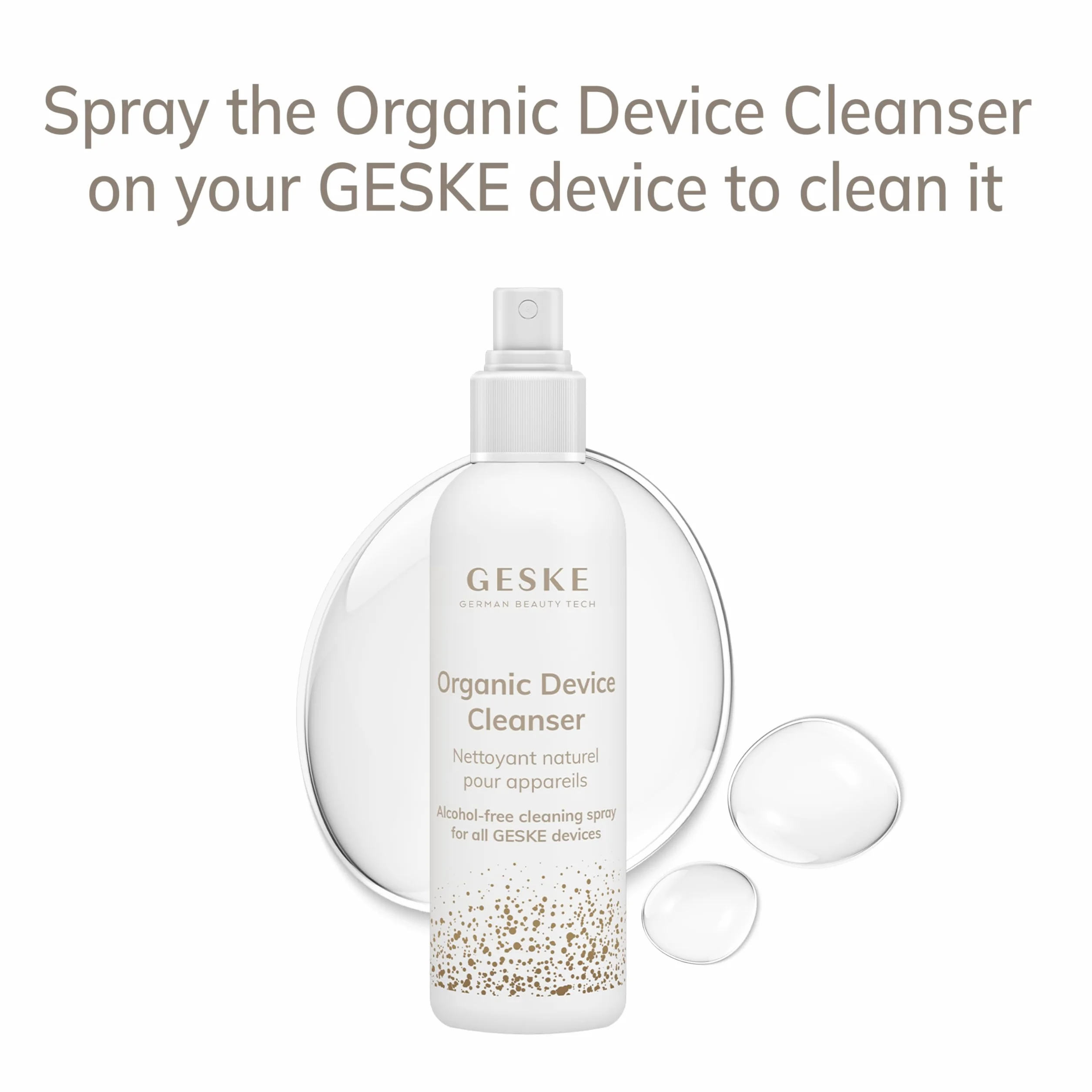 GESKE SmartAppGuided Facial Hydration Refresher 4 in 1 Wasserzerstäuber Gesichtsdampfer Gesichtsreinigungsgerät