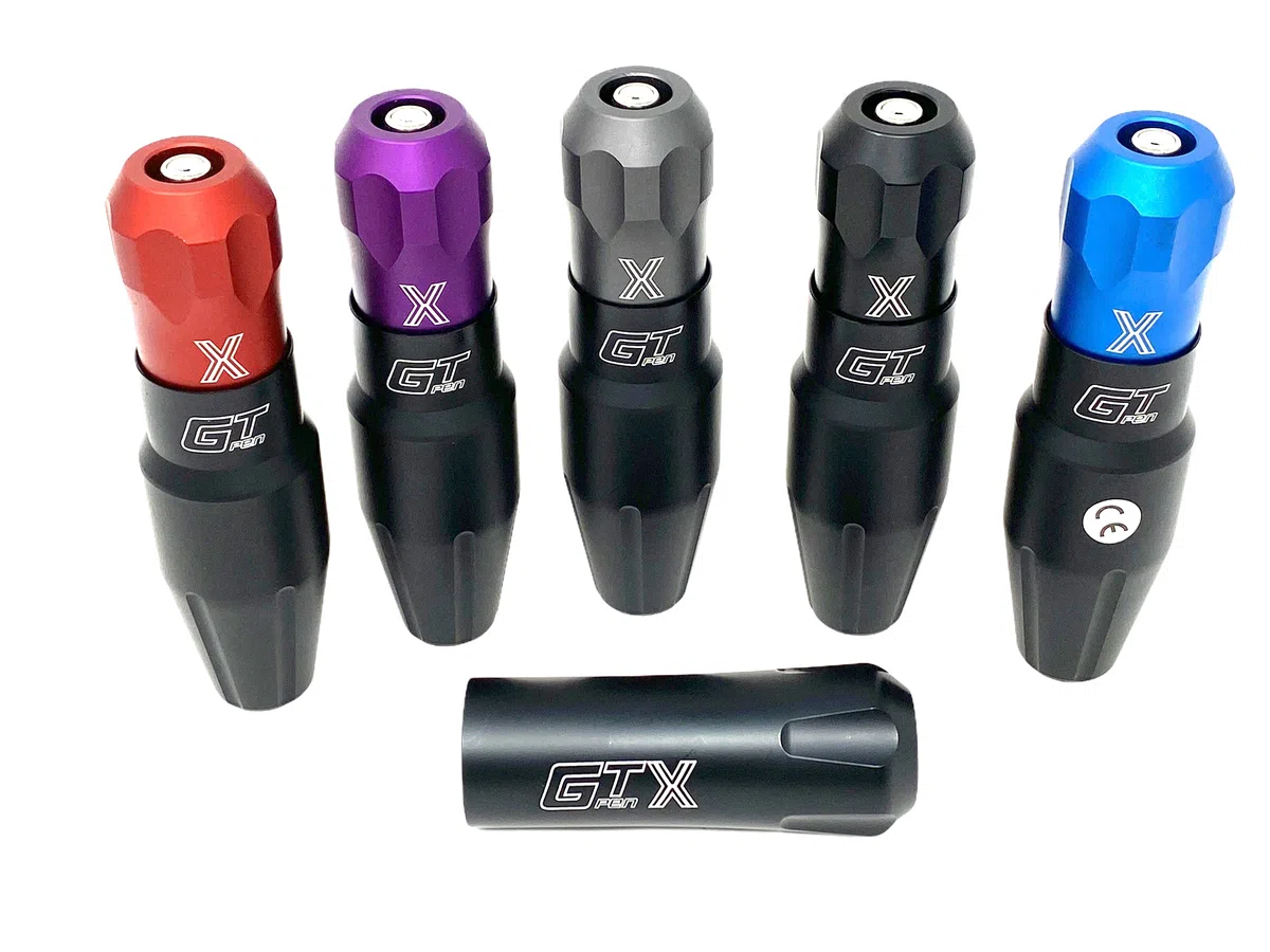 INKgrafiX® GTXS Pen - by AVA - Rot - Deutschland - Profi Studio - IG58485 - Tattoo Tattoomaschine Maschine DE