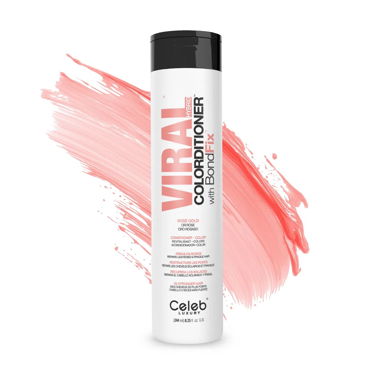 Celeb LUXURY Viral COLORDITIONER Pastel Rose Gold, 244ml