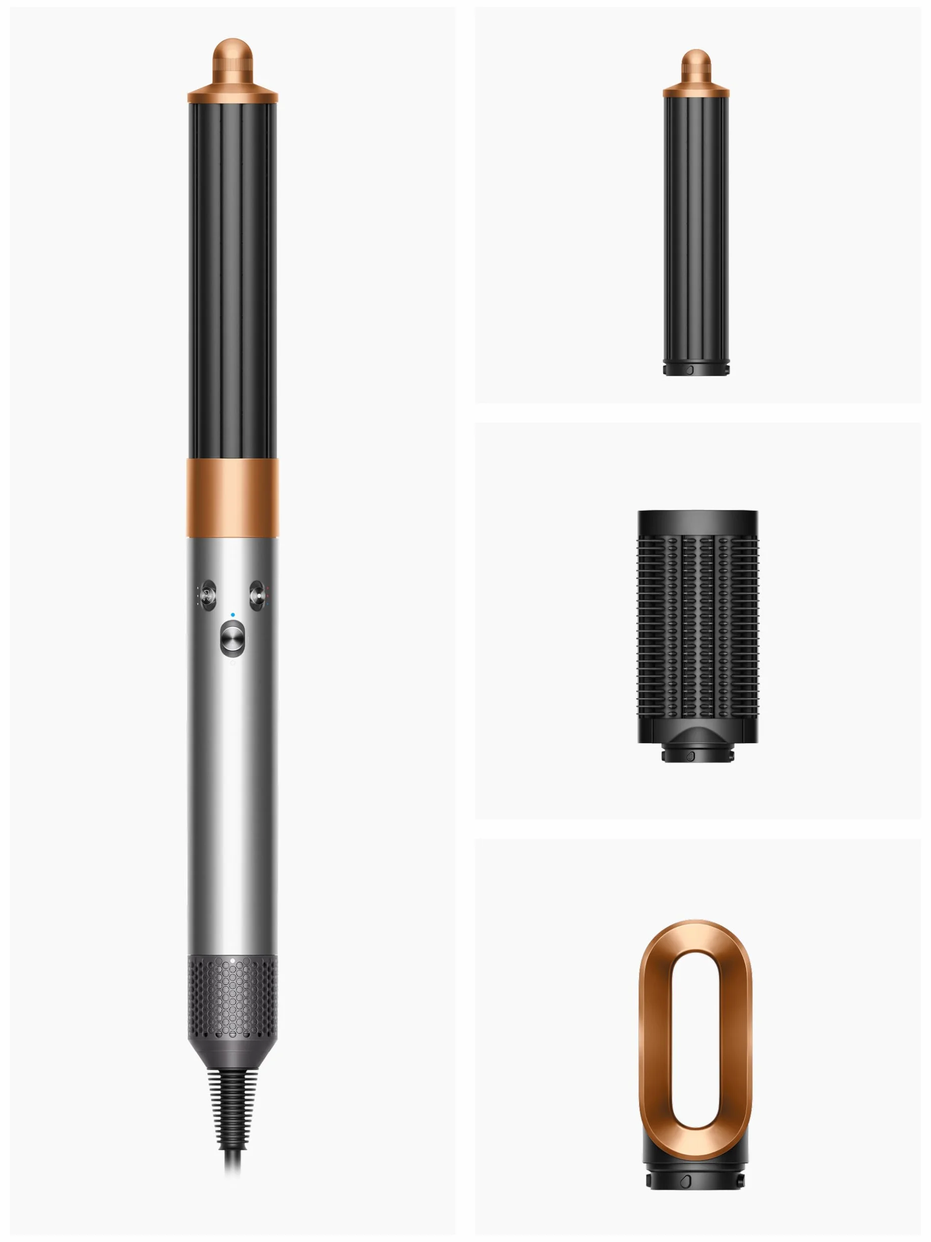 Dyson Airwrap Origin™ Multi-Haarstyler & -Trockner, 3 Aufsätze, Nickel/Kupfer