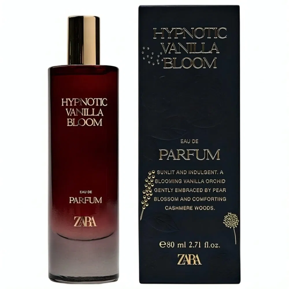 Zara Hypnotic Vanilla Bloom Eau de Parfum für Damen, Eau de Parfum, 80 ml