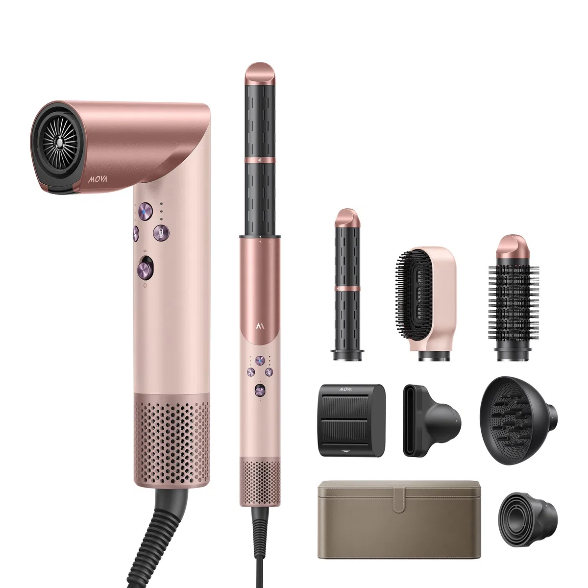 MOVA Master 10 Multi-Styler 7-in-1 Haartrockner & Styler Locken Glätten Volumen Schnelltrocknen Geschenkset