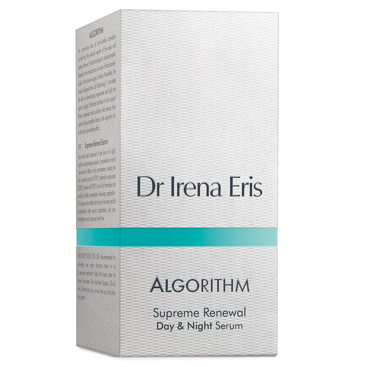Dr Irena Eris - Algorithm Verjüngendes Serum, Anti Falten Serum für Tag und Nacht, Feuchtigkeitsspendendes Serum für Gesicht und Hals, Gesichtspflege für Damen - 30 ml