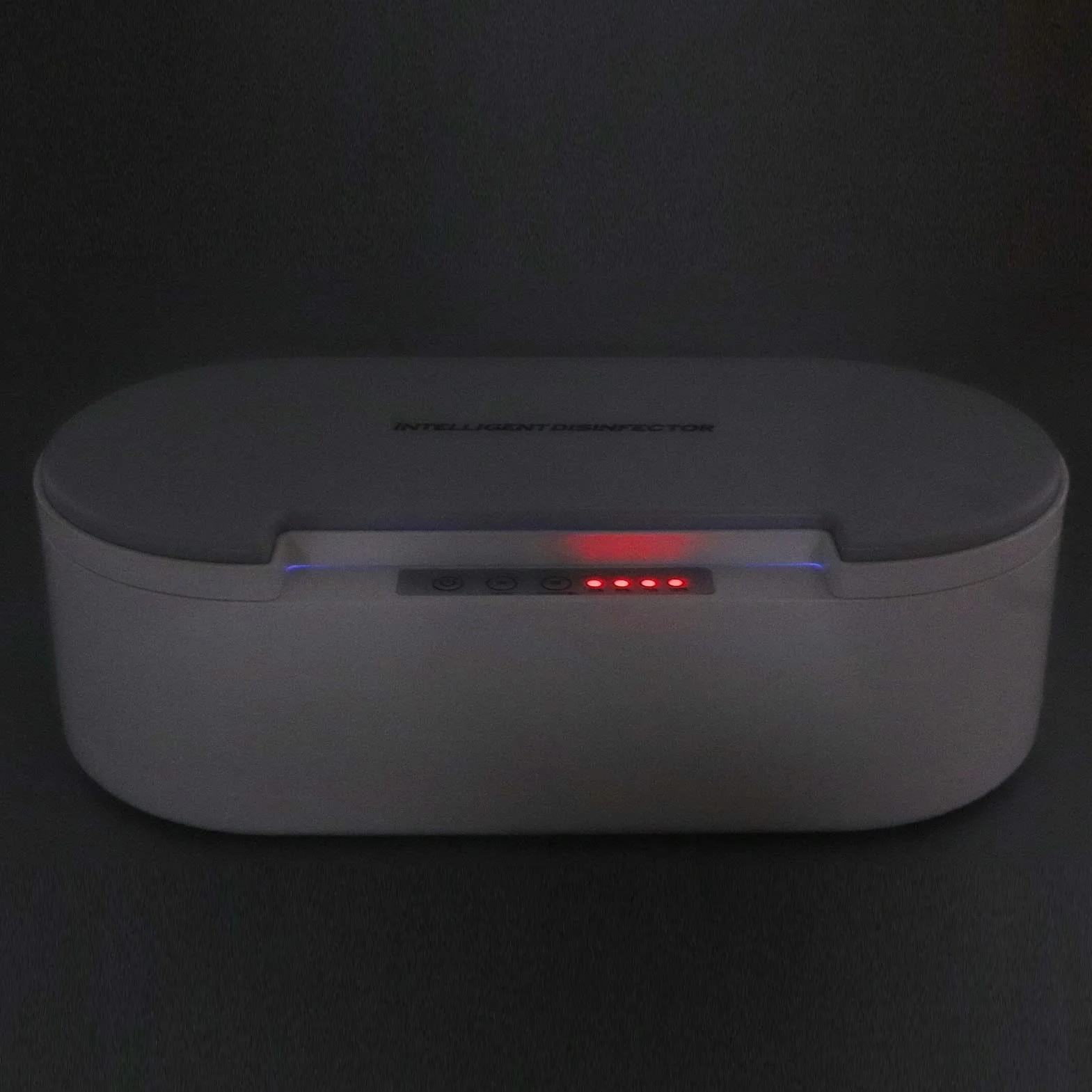 YUYTE UV Reinigungsbox, Professionelle Sterilisationsschale, Voice Broadcast Clean Sterilisator Box Aufbewahrungsorganisator für Nagel, Pinzette, Friseursalon