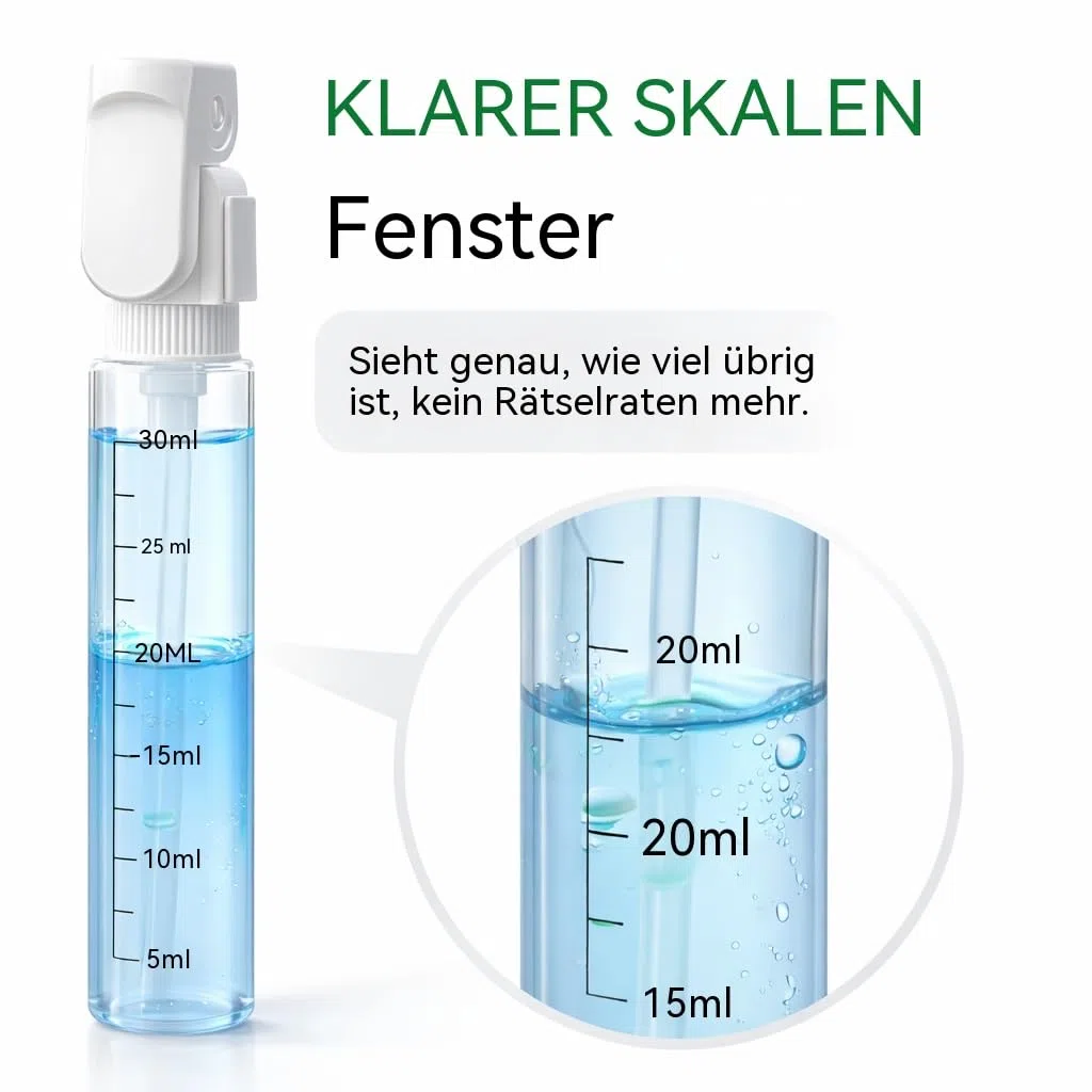 4in1 Reise Spenderflasche, Leak Proof Travel Size Containers, Portable Shampoo Lotion Conditioner Cream (2PCS)