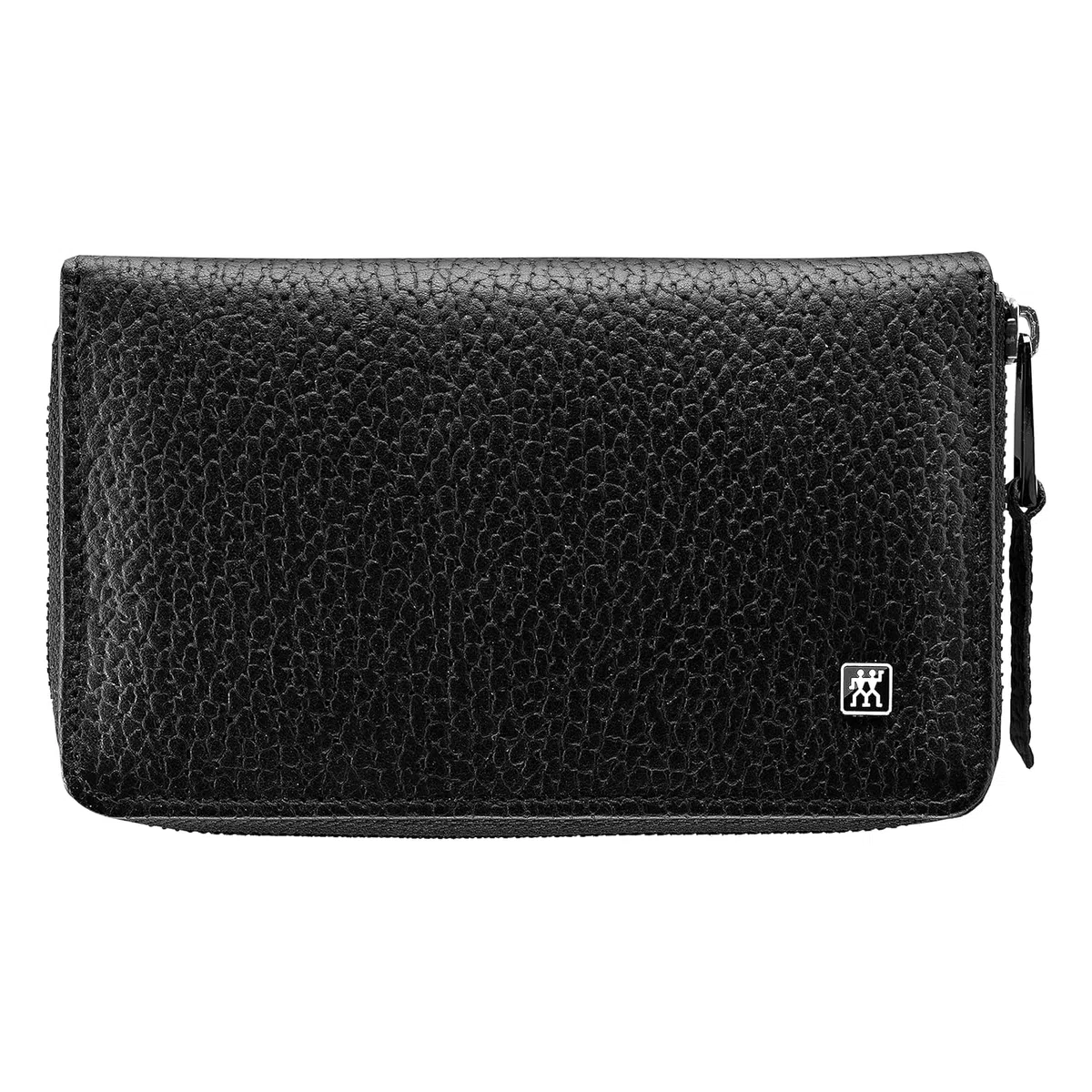 ZWILLING Maniküre-Set (3-, 4- oder 5-teilig, Echtleder-Etui, Reiseset mit Nagelschere, Nagelknipser, Bart- und Nagelhautschere), Premium, Black Edition