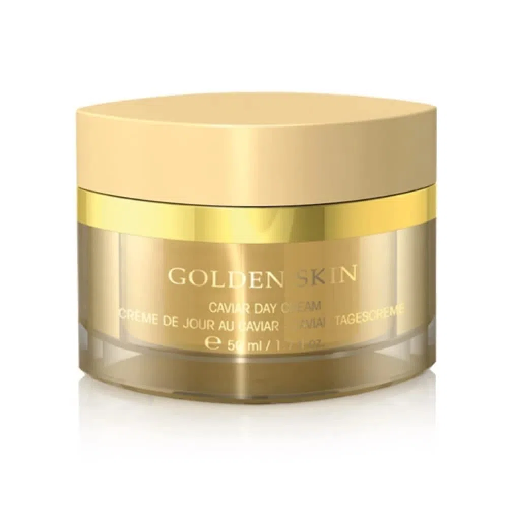 Golden Skin Tagescreme 50ml; être belle Cosmetics; samtige Tagespflege mit Caviar & 24k Gold