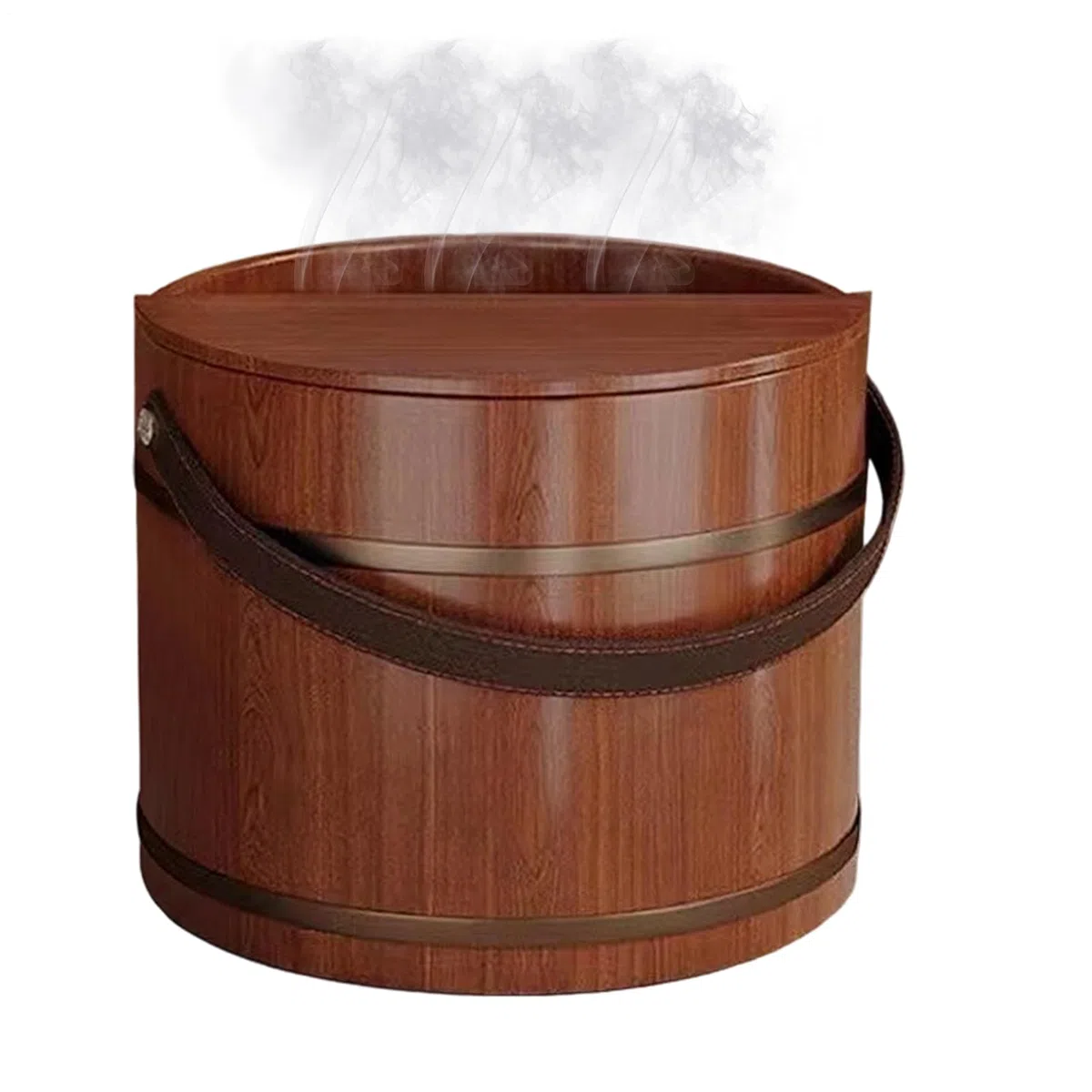Fußbadewanne Massage mit ästhetischem Design | Fußwaschbecken Aus Holz Für Spa-Center Badezimmer Schlafzimmer Wohnheim Apartment Handpflege Sauna Wäschewaschen