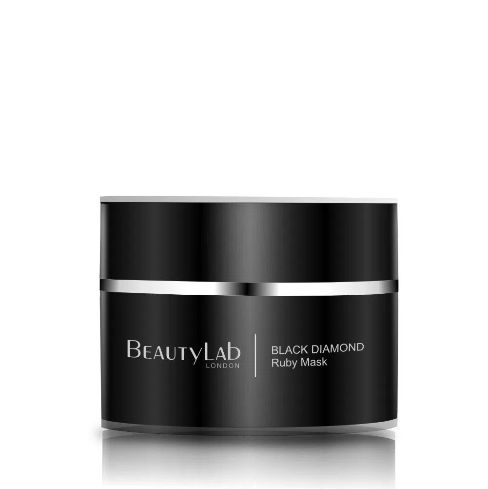 BEAUTYLAB Black Diamond und Rubin Gesichtsmaske