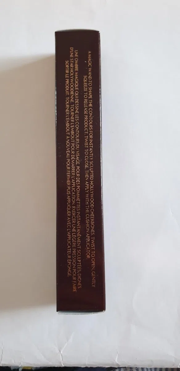 Charlotte Tilbury Original | HOLLYWOOW Contour Wand Fair-M | Flüssiger Rouge; Highlighter & Maquil in Stick für Gesichtskonturen | 12 ml (HOLLYWOOD FAIR-MEDIUM, 12 ml.)