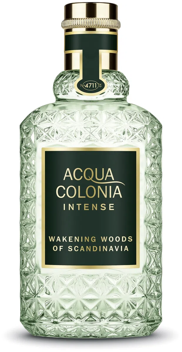 4711 Acqua Colonia® Intense Wakening Woods of Scandinavia | Eau de Cologne - aromatisch-holzig - Wellness für die Sinne | 100ml Natural Spray