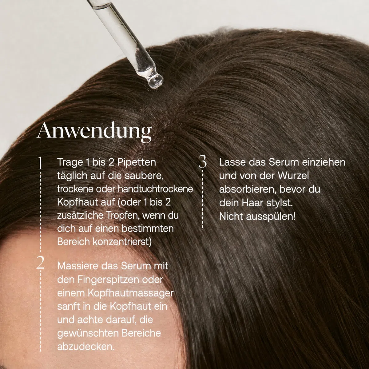 UKLASH Haarrevitalisierendes Serum für Männer und Frauen, fördert die Dicke bei dünnerem Haar und Haarausfall, klinisch getestet, leicht und schnell saugfähig
