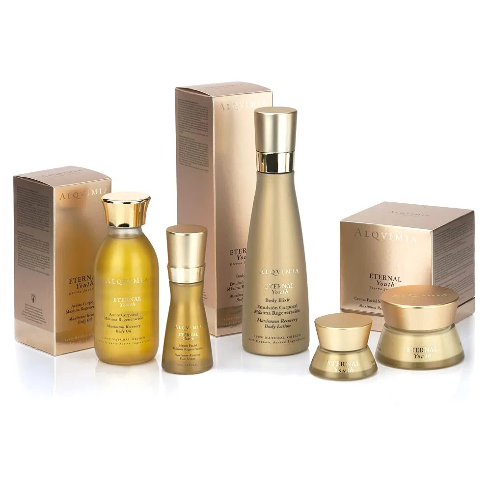 Alqvimia | Eternal Youth Maximum Regeneration Körper Öl | Anti-Falten und Hautstraffendes Body Oil | 150 ml