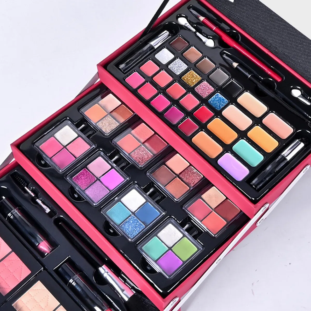 Komplettes Make-up-Set für Damen, komplettes Make-up-Set für Damen – | Anfänger | Kosmetik-Set für Frauen und Anfänger, Startup-Set
