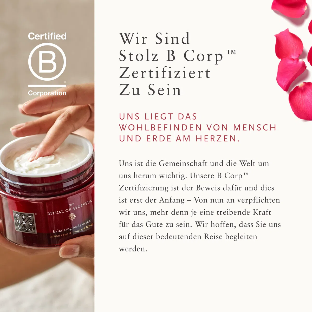 RITUALS Körpercreme + Nachfüllpackung The Ritual of Ayurveda – Creme mit indischer Rose und Süßmandelöl – Ausgleichende Eigenschaften – 220 ml + 220 ml