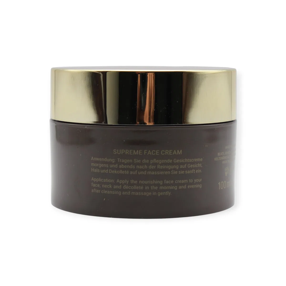 Beate Johnen Superior Skin Science Supreme Face Cream 100ml I Anti-Aging-Gesichtscreme mit Vitamin C, Collagen-Helix-Fragmenten