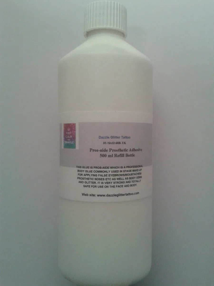 500 ml Pros-Aide Körper Kleber Glitter Tattoo prothetischen FX Pax theatralischen kosmetischen Halloween