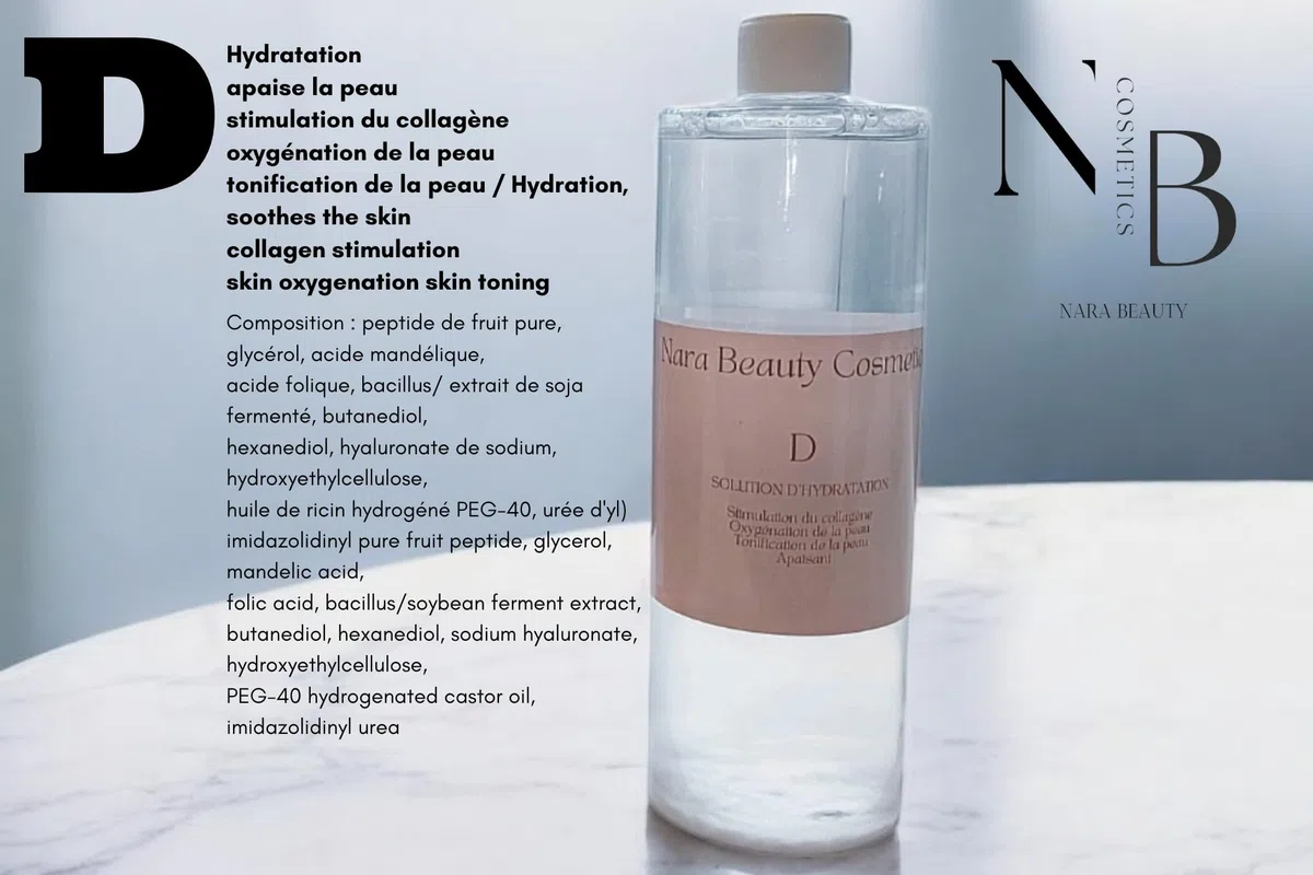 Nara Beauty Cosmetics Set für Hydrafacial-Maschinen, 4 x 500 ml, Reinigungslösungen, Behandlung, Feuchtigkeitsversorgung und Maschinenpflege