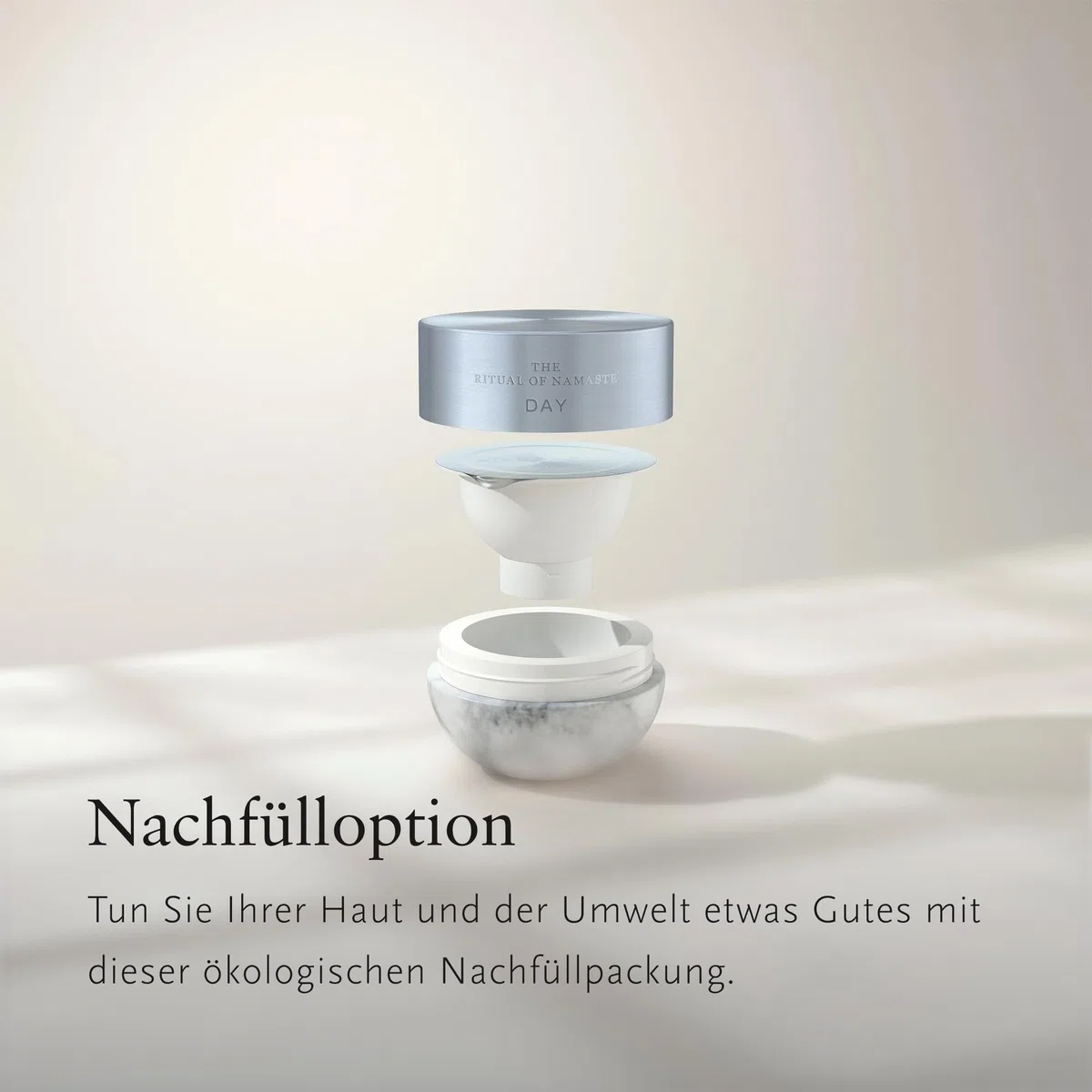 RITUALE Das Ritual von Namaste | Feuchtigkeitsspendende Tagescreme, regenerierende Gesichtspflege mit Hyaluronic Activator Complex, Feuchtigkeitscreme mit Hyaluronsäure | 50 ml