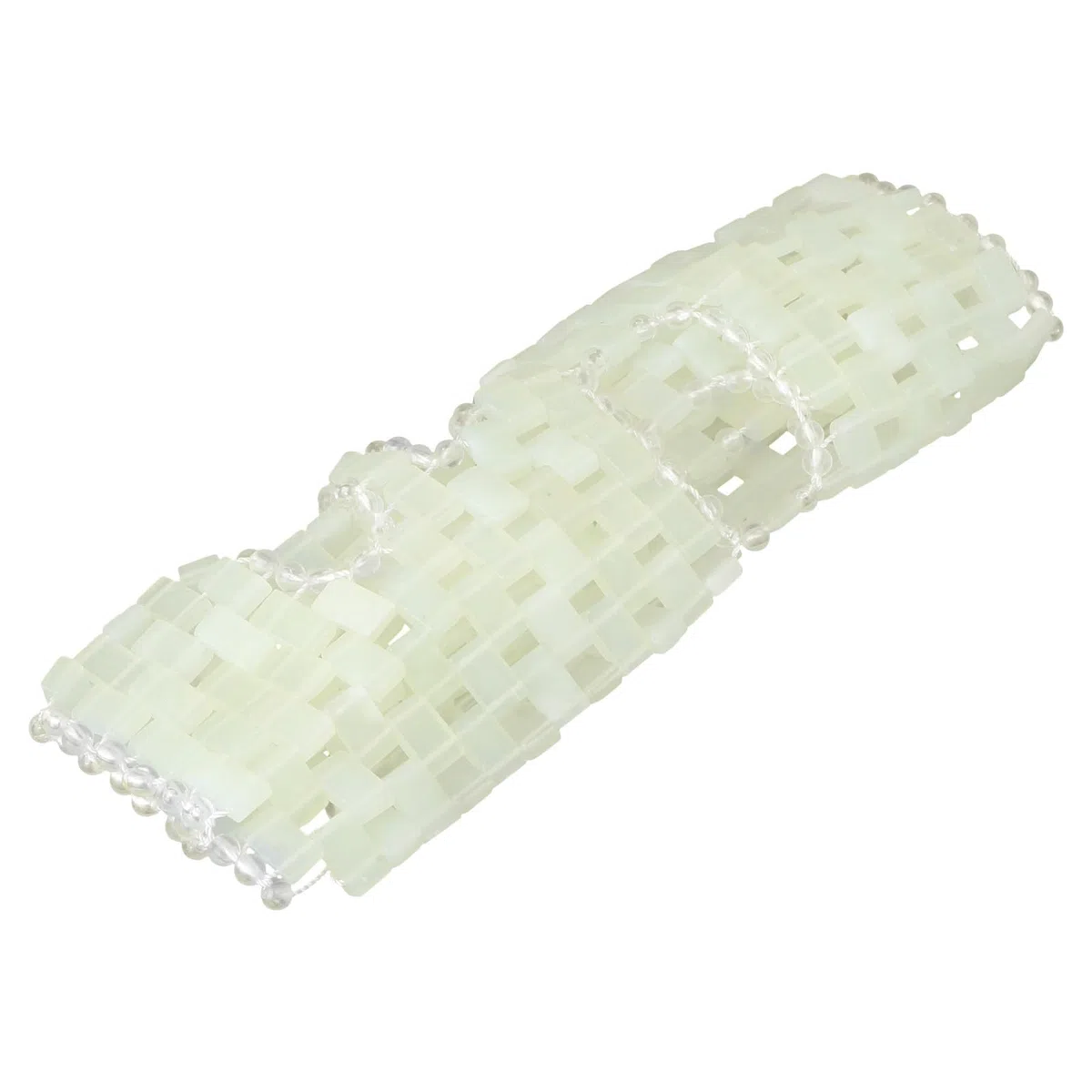 Natürliche Jade Gesichtsmaske Jadestein Anti Aging mit Weicher Augenabdeckung 1 Stück Hautpflege Massagemaske für Entspannung und Gesichtsmassage zu Hause