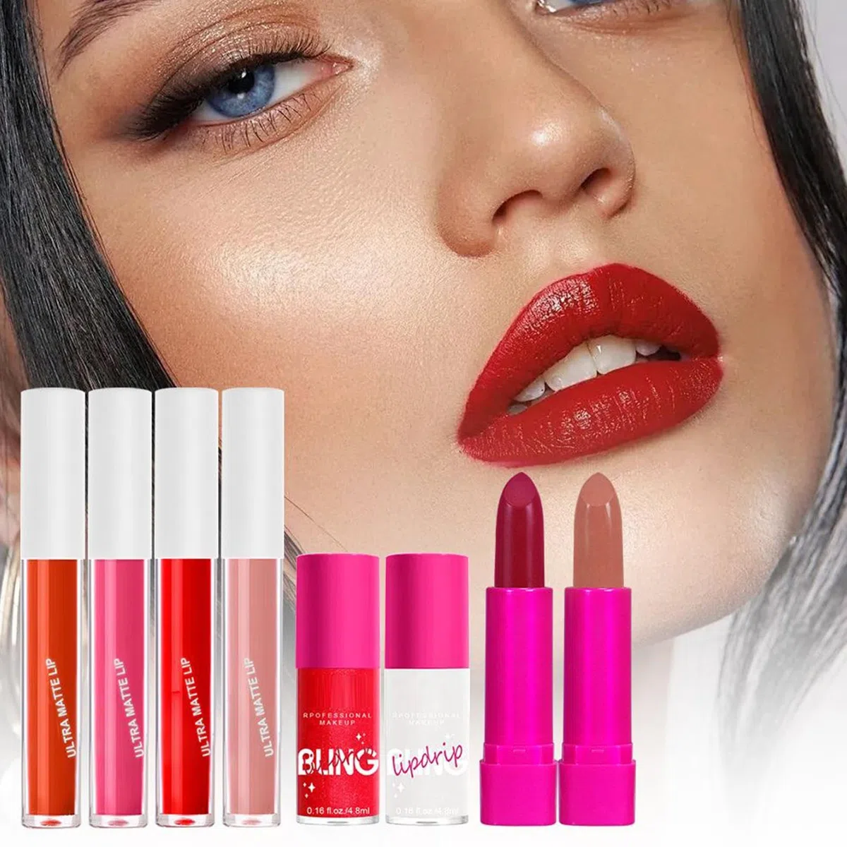 Make-Up Für Mädchen Wischfeste Beauty Make-up-Kosmetik | 26-teiliges Kosmetik-Set mit Lidschattenpalette, Rouge-Stick und Lippenstift Für Reise, Bühne, Tanz, Hochzeit und