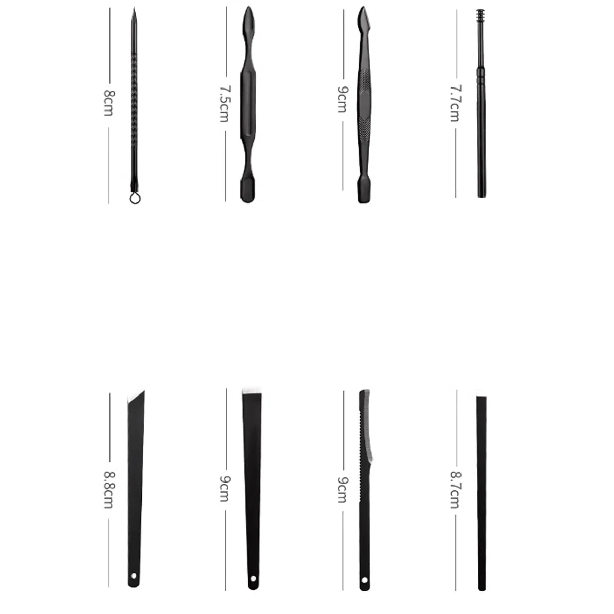 Nagelpflege-Set, Nagelknipser-Set for Herren, Nagelknipser for Zuhause, Original-Renovierungs-Fuß-Set, scharfe Schere, Körperpflege-Set | White