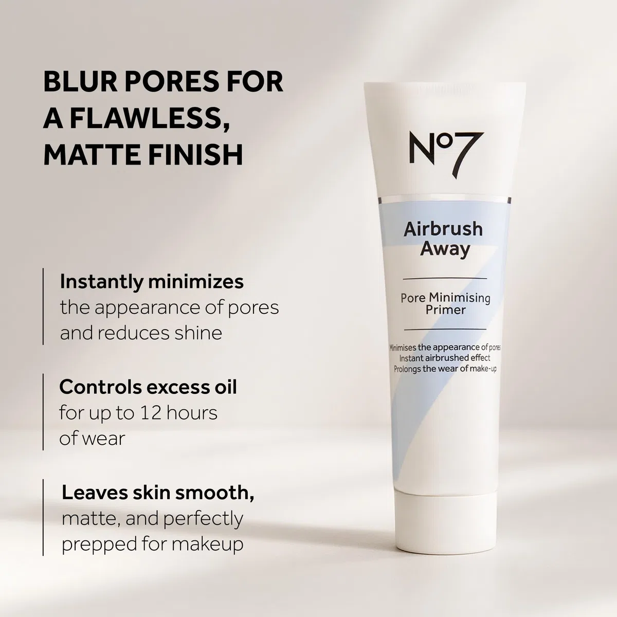 Boots No7 Airbrush Away Poren-Minimierungsprimer 28 g