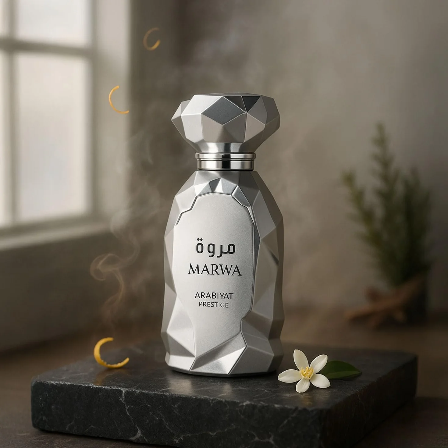 Arabiyat Prestige Marwa Eau de Parfum 100 ml Silber für Männer