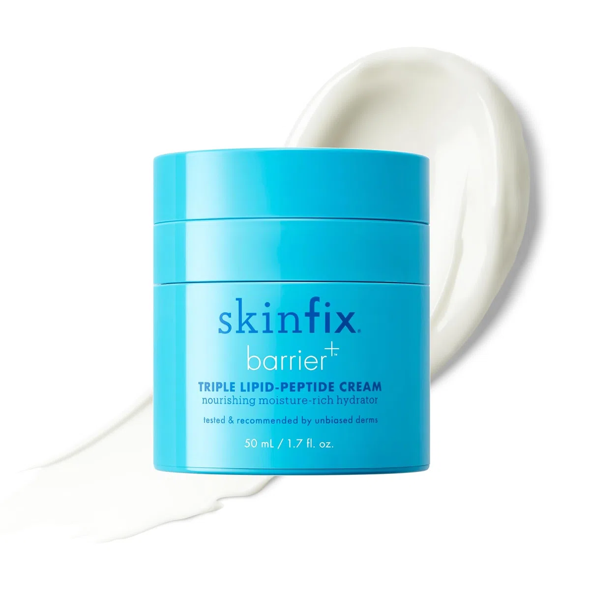 Skinfix Triple Lipid-Peptide Barrier+ Cream: Angereichert mit Lipiden, Peptiden, Hyaluronsäure und Sheabutter, um aufzuhellen und Volumen zu verleihen, 482 ml