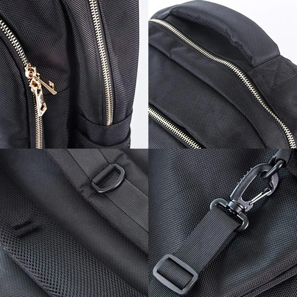 WANGXN Segeltuch-Rucksack-Schulter-Beutel Daypack für Mann-Frauen-Rucksack für Friseur Hair