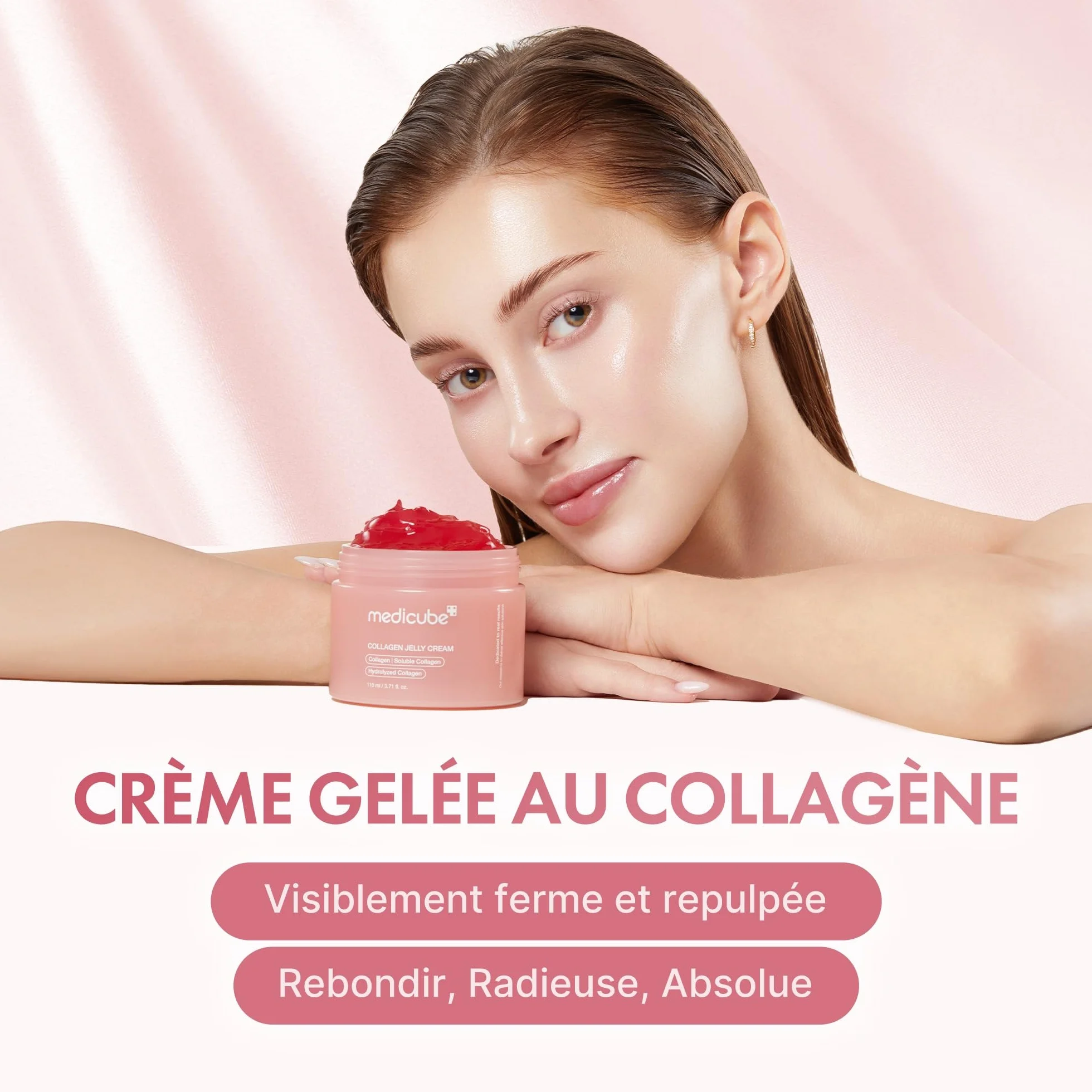 medicube Age-R Booster Pro Pink All-in-One Gerät & Collagen Jelly Cream Korean Skincare