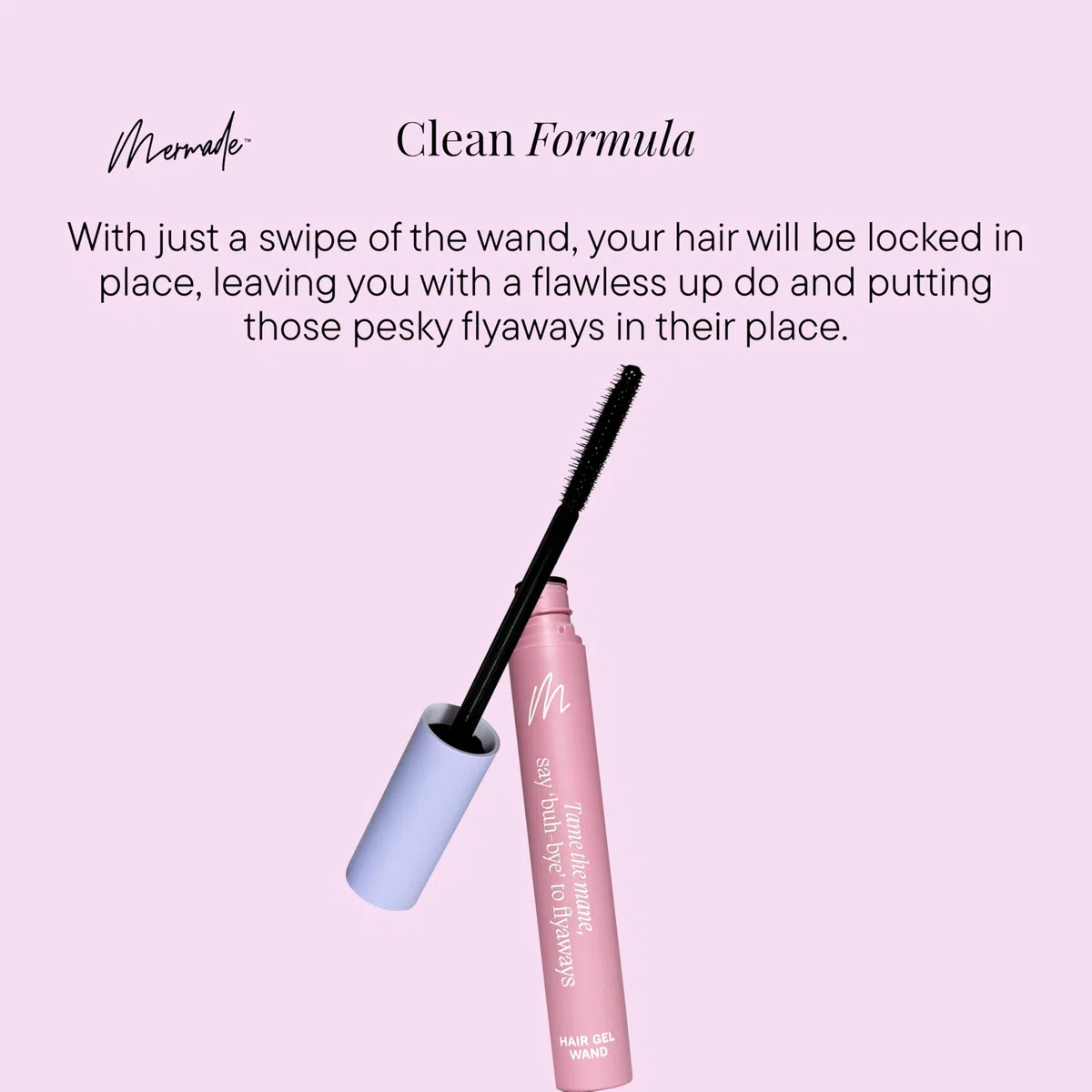 Mermade Hair Haargelstab, glatter Klebestift für Babyhaare und Flyaways