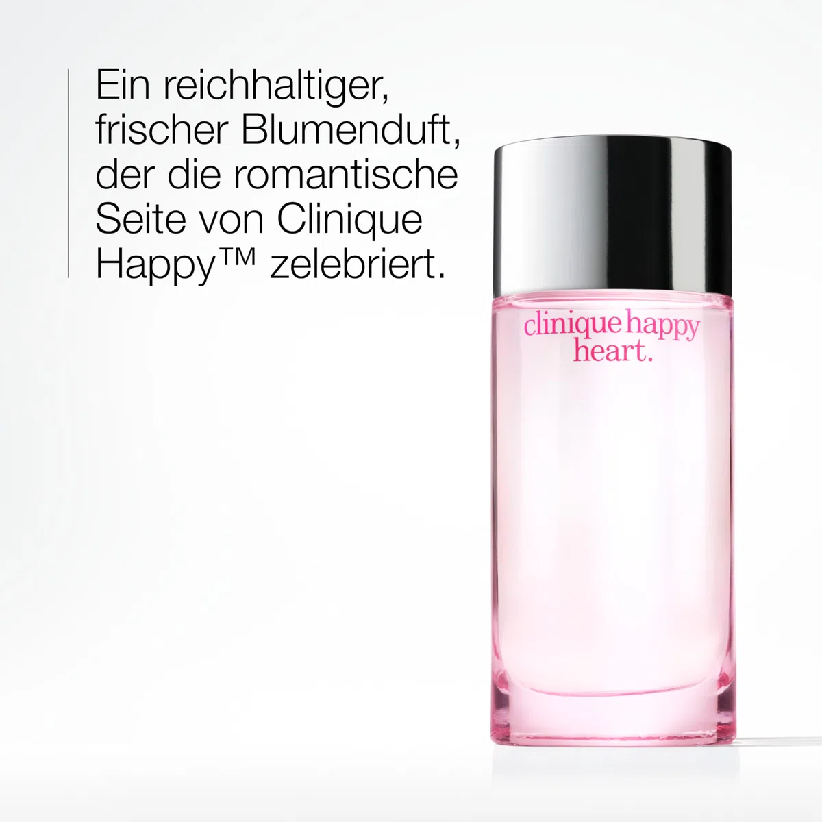 Clinique Happy Heart™ Eau de Parfum Spray | reichhaltiges Parfum für Damen mit Noten von Mandarine, Gurke, Gelber Primel, Wasserhyazinthe und Blondholz | blumig + frisch + glücklich