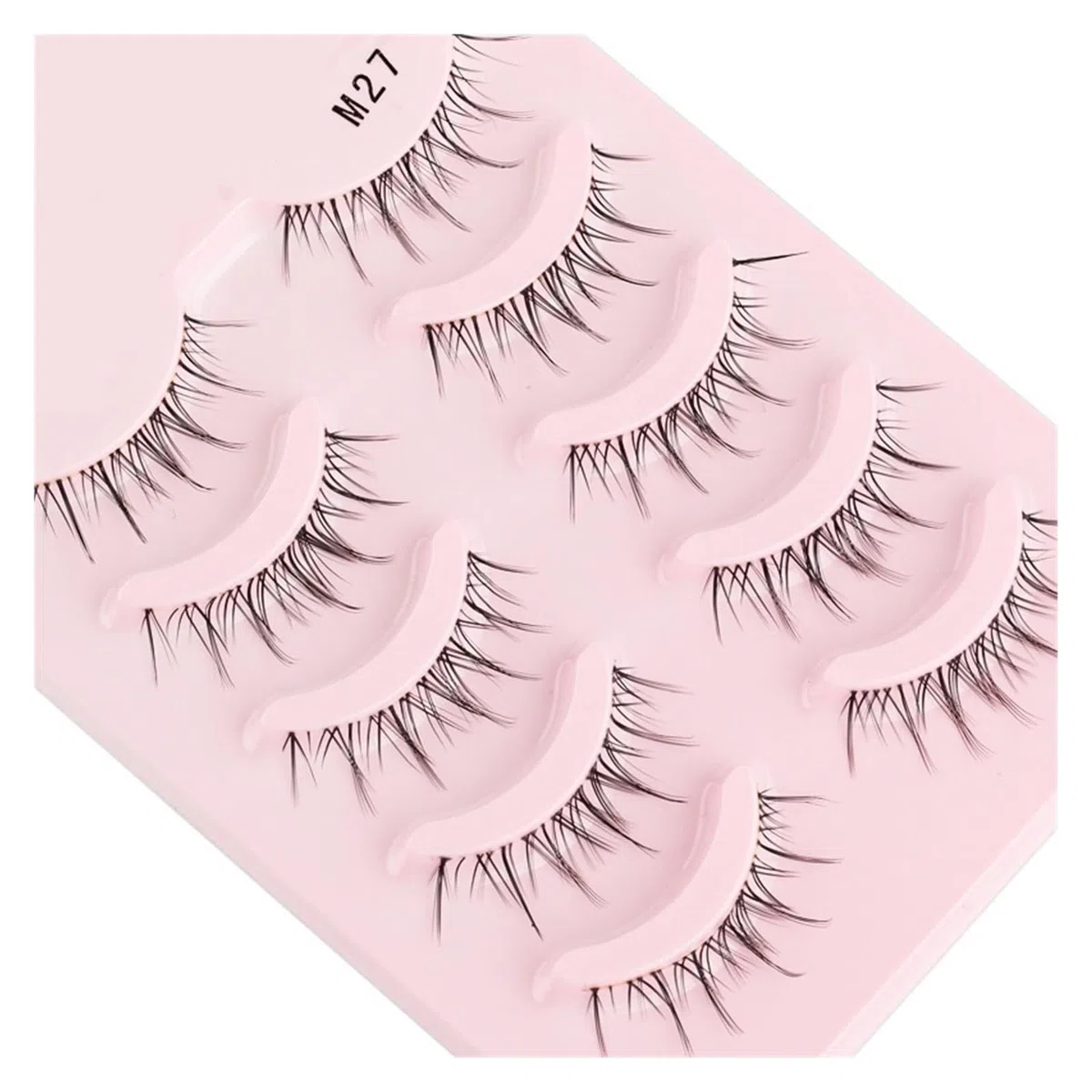 UAMOU 2-50 Boxen Manga Lashes Falsche Wimpern Puppe Koreanische Natürliche Anime Wimpern Stachelige Dicke Faux Nerz Wimpern Streifen Make-Up Cheerfully (Color : M24, Size : 20 boxes)