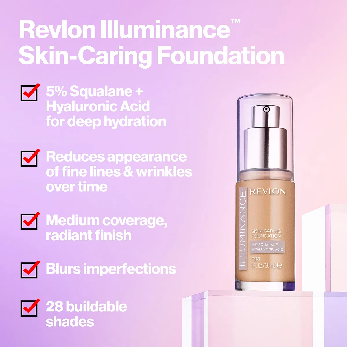 Revlon Illuminance Flüssig-Make-up, Farbton 217 Beige