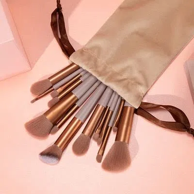 Make-up-Pinsel 13 PCs Make-up-Bürsten Set Soft Concealer Lidschatten Foundation Blush Lippen Augenbrauen Pinsel for Gesicht Make-up Kosmetikwerkzeuge Kit Kosmetische Produkte Kosmetikprodukte
