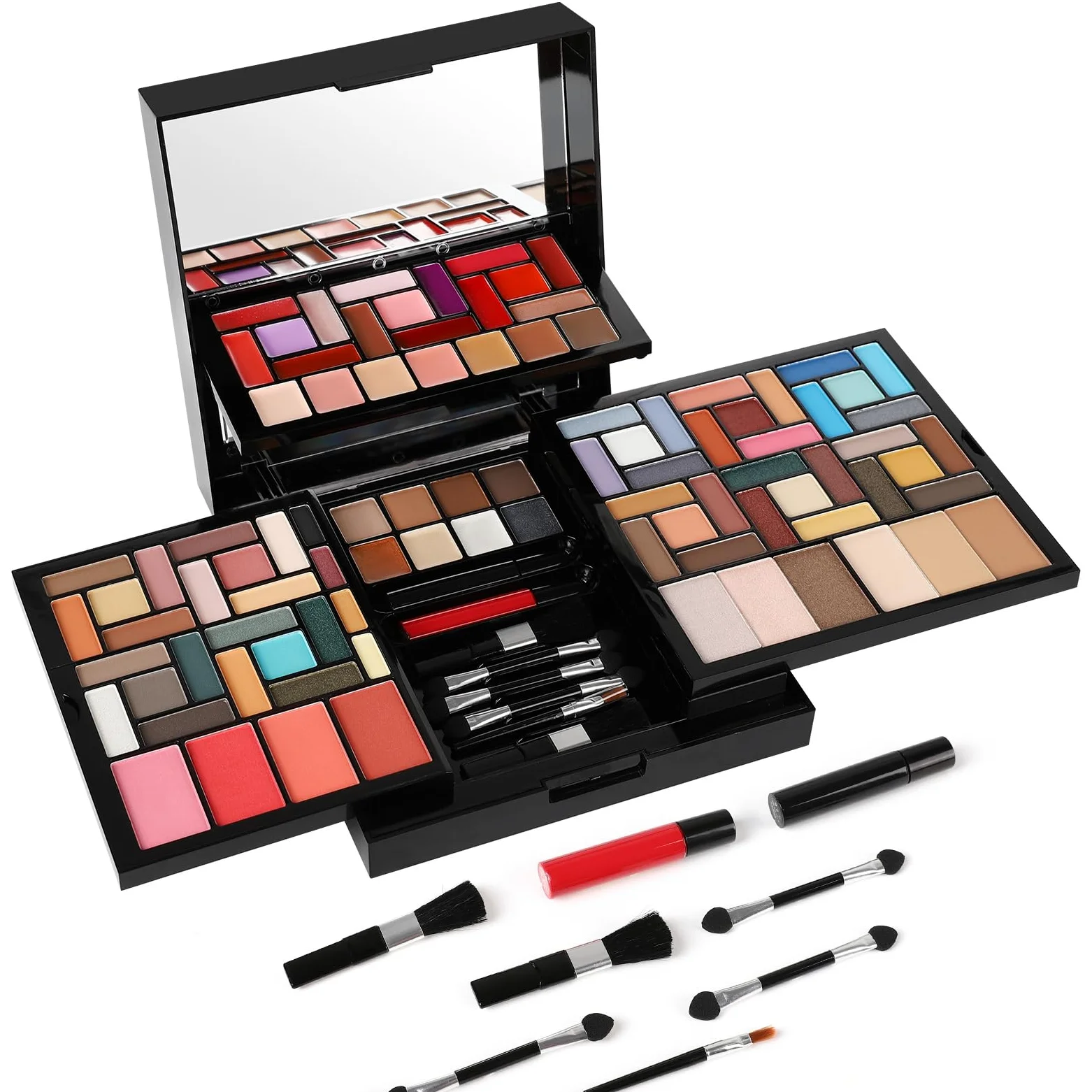 Professionelles Make-up-Set für Frauen, komplettes Set