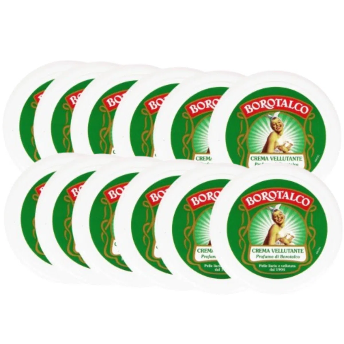 Borotalco Samtige Körpercreme mit Duft von Borotalco Topf 150 ml (12)