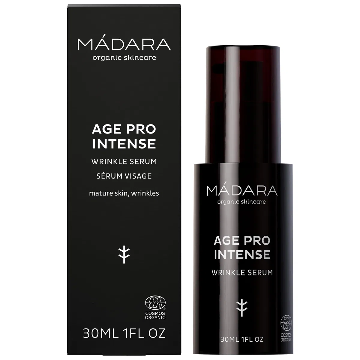 MÁDARA Organic Skincare | AGE PRO Intensives Anti-Falten-Serum 30 ml – Straffendes Gesichtsserum mit Birkenwasser, Hyaluronsäure & Squalan für reife Haut, vegan