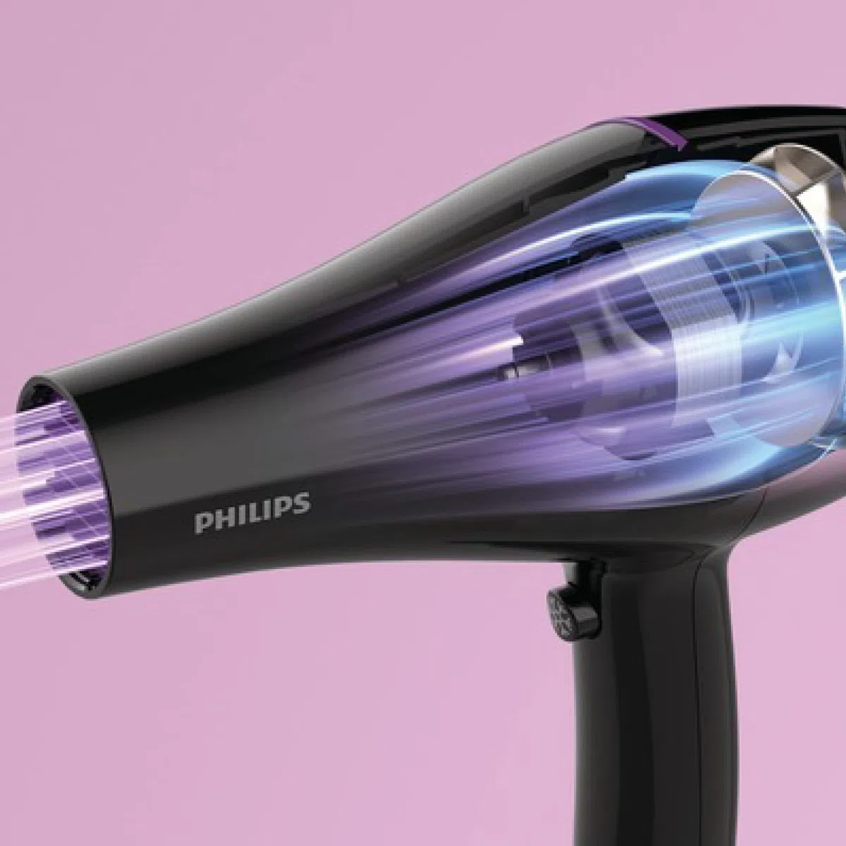 Philips DryCare Pro Haartrockner mit leistungsstarkem AC-Motor (Modell BHD274/00)