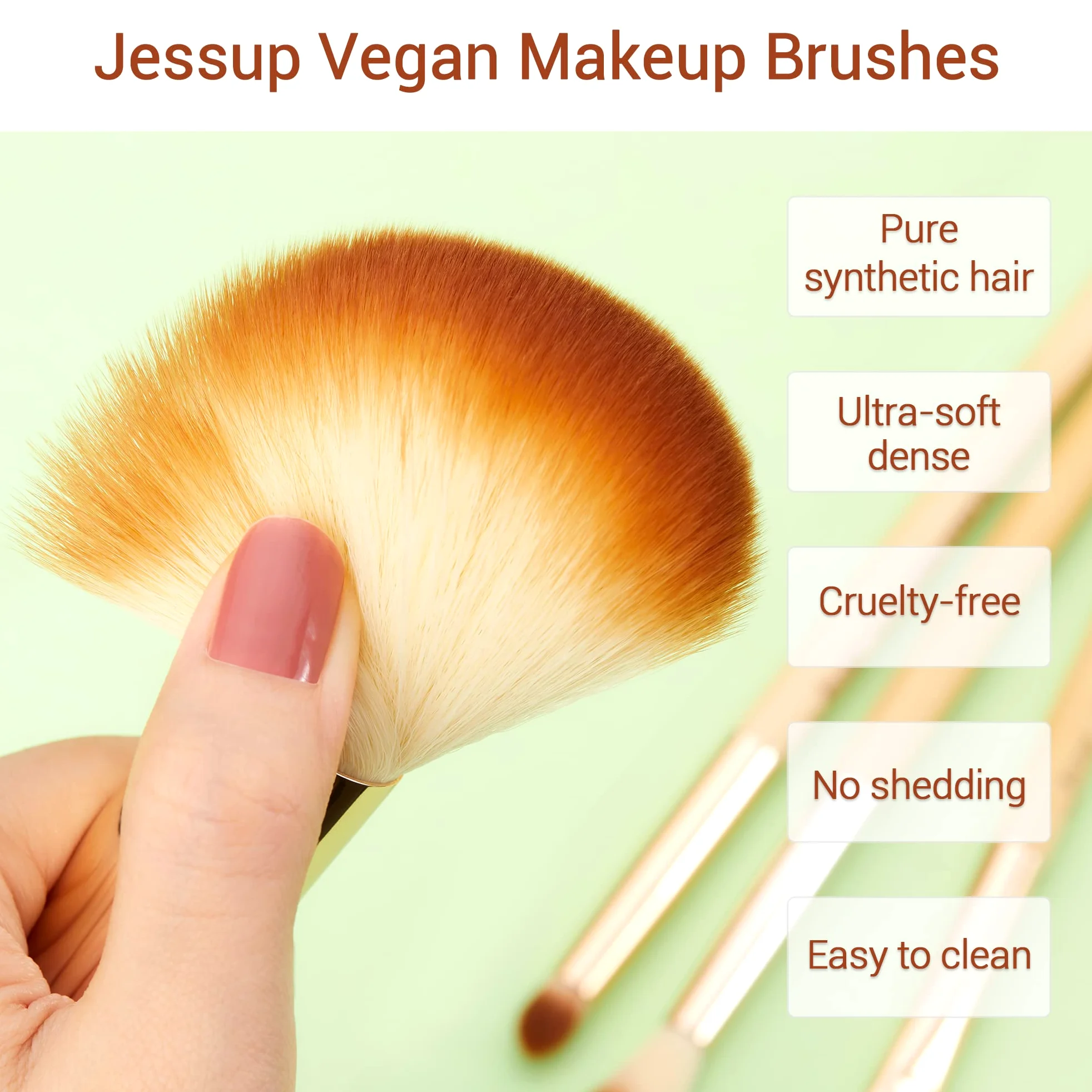 Jessup Pinselset Makeup T329+T135