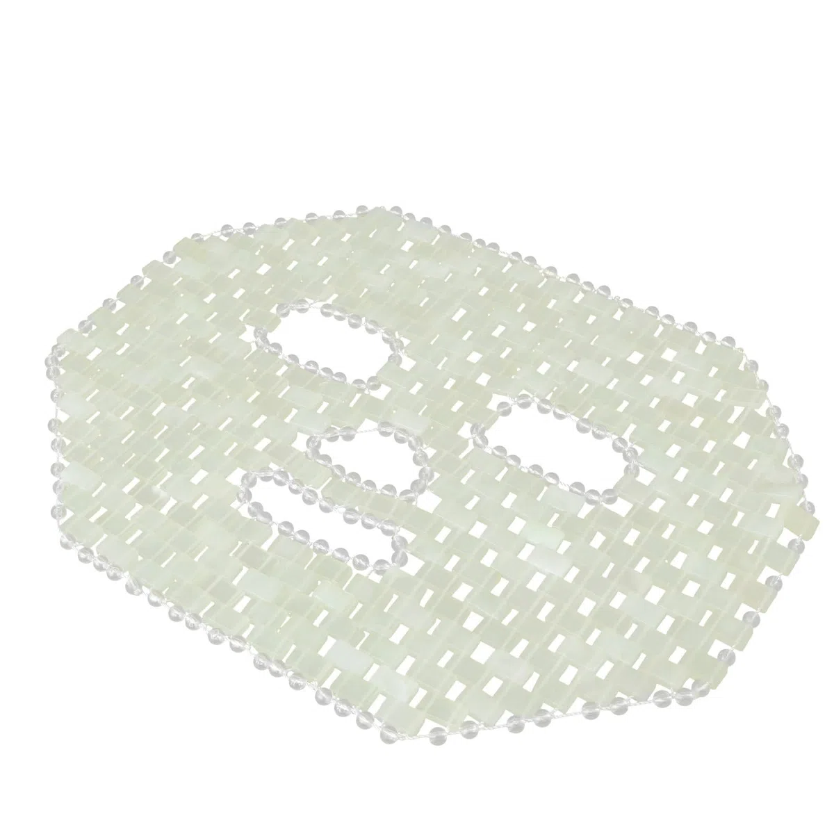 Gesichtsmaske und Lindert Muskelschwellungen Beruhigende Grüne Jade zur Hautpflege und Gesichtsmassage Trockene Müde Augen für Büro und Erste Hilfe