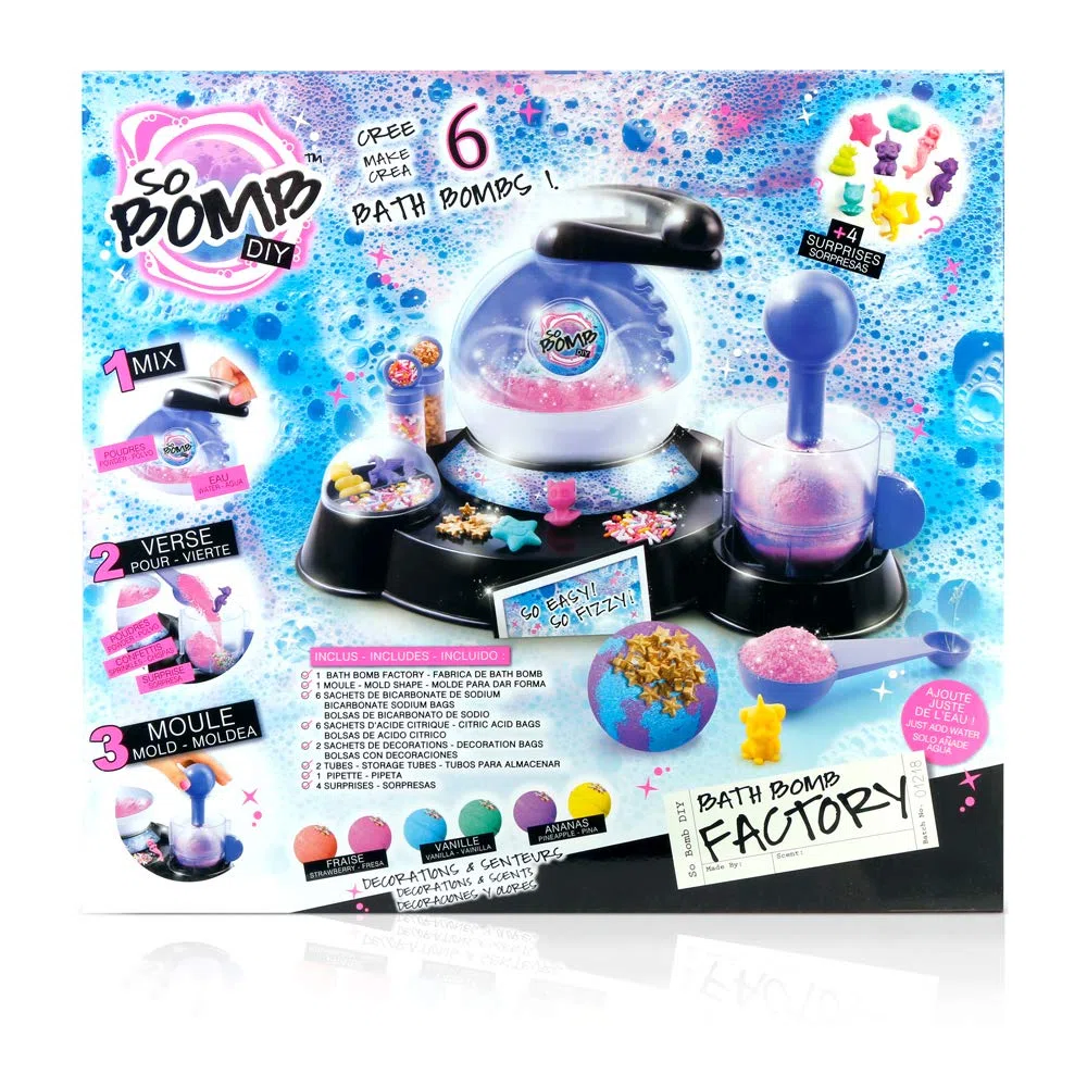 Canal Toys So Bomb - Badebomben zum selber machen für Kinder - Badekugel Geschenkset- Badezusatz für Kinder, 1 Stück (1er Pack)