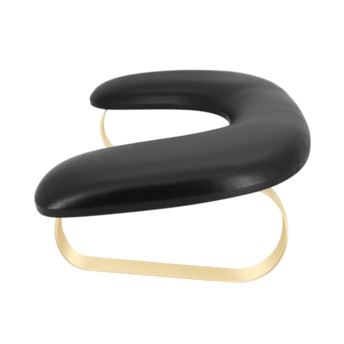 Almencla Nagelkissen Handauflage Kissen, Maniküre Armauflage Handkissen für Nails Tech Home DIY, Schwarz