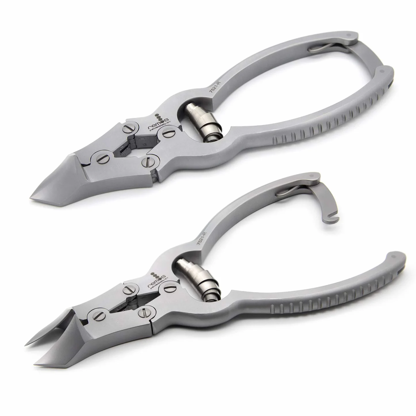 REMOS Profi Nagelzange/Kopfschneider 2 Spitzen Edelstahl 16 cm