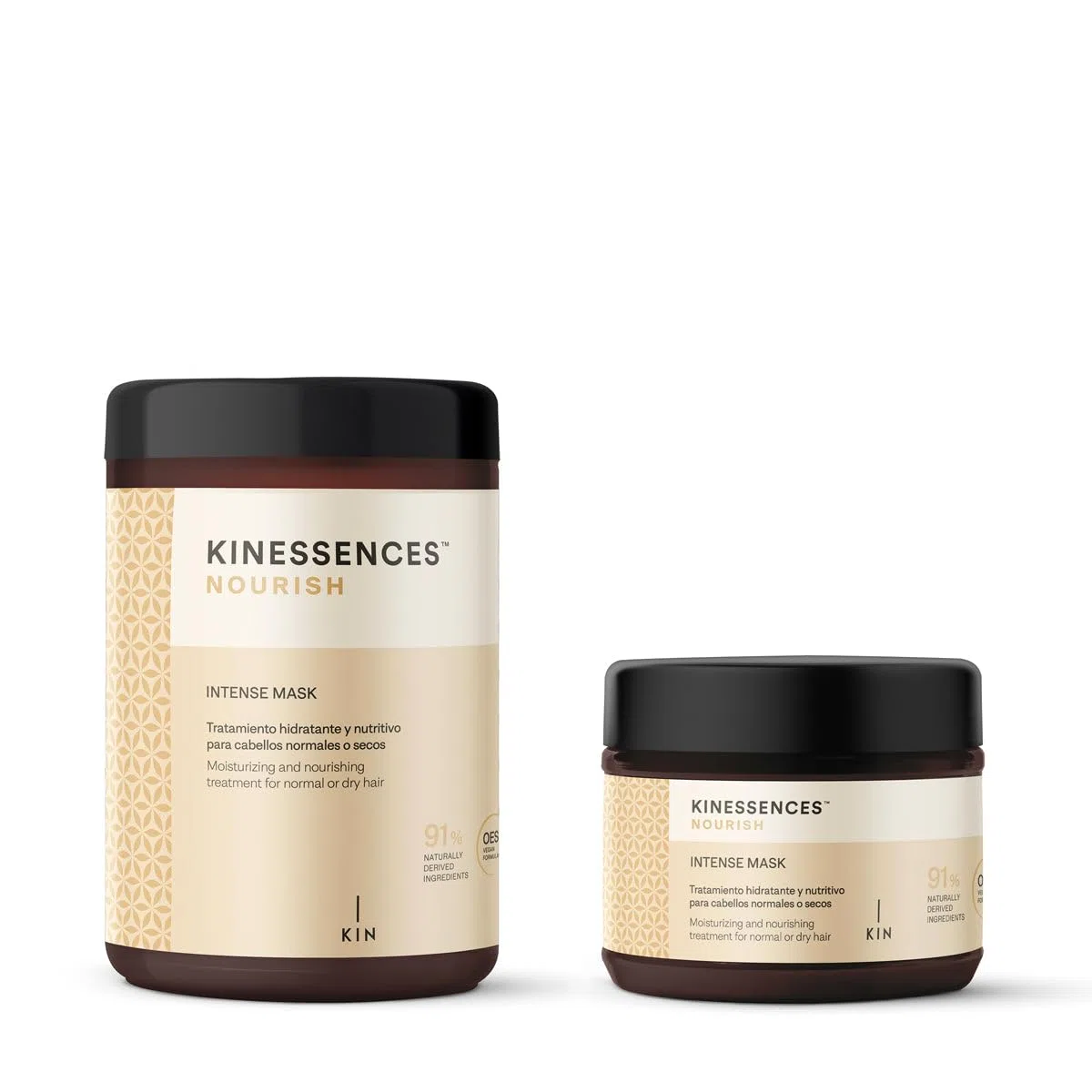 KINESSENCES NOURISH INTENSE MASK 900 ml - Haarmaske - Flüssigkeit - Duftfrei - Ohne Sulfate, ohne Parabene, ohne Silikon - 900 ml - Geschädigtes Haar - Unisex - KIN