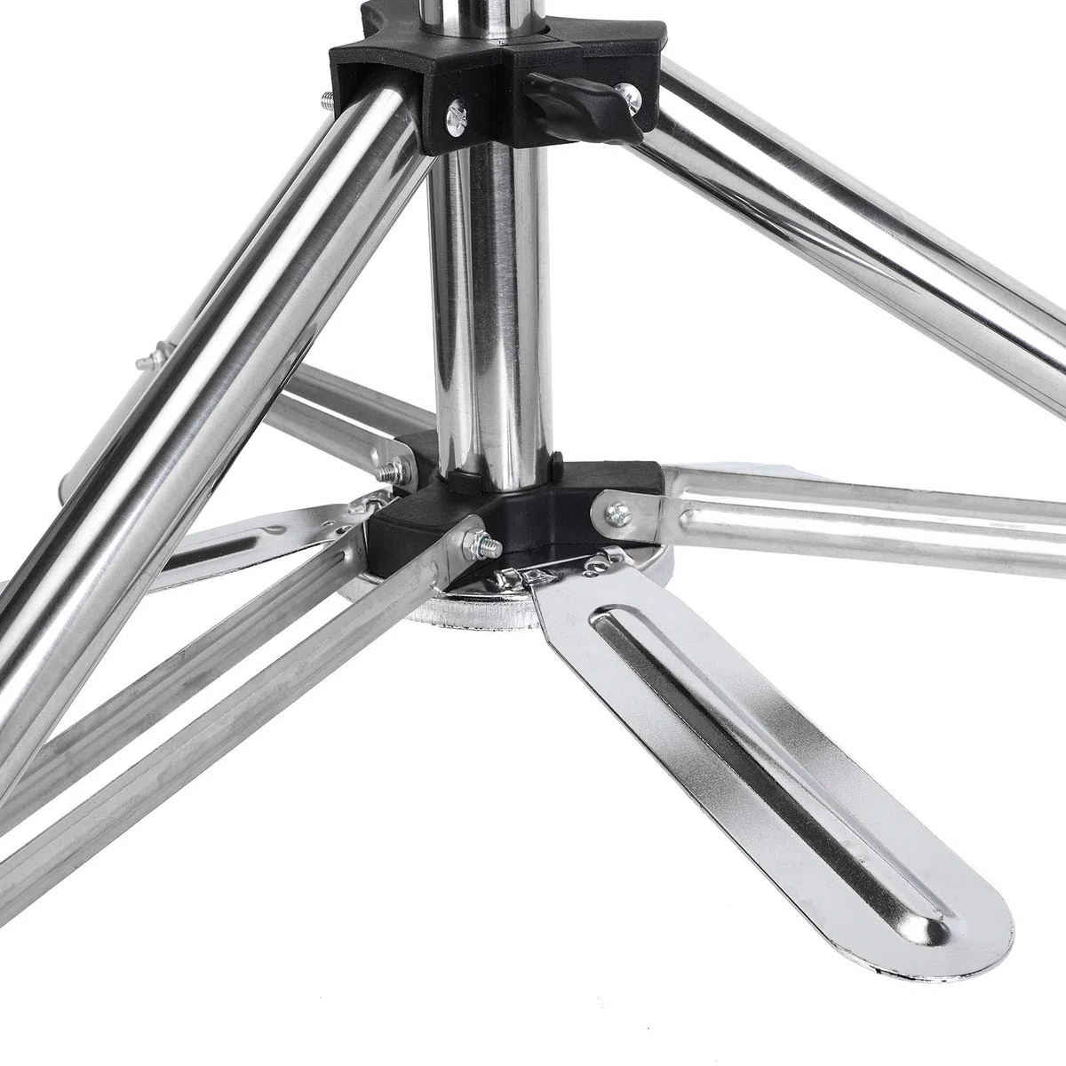Neverland Übungskopfshalter Verstellbare Stativ für Frisierkopf Ständer aus Metall Silber 84cm-150cm